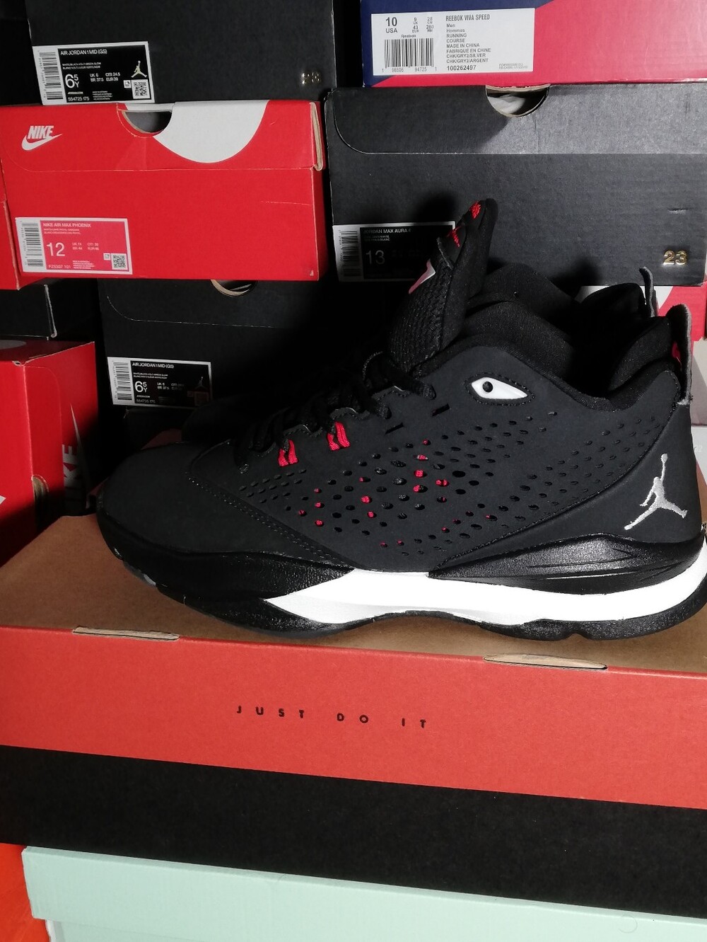 AIR JORDAN CP3.VIII SOFT SUEDE MEN'S US SIZE 11 GOOD CONDITION - Picture 6 of 10
